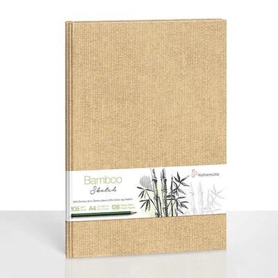 Hahnemühle Bamboo Sketch caiet  de desen și schițe din bambus, 105 g, 64 coli, A5