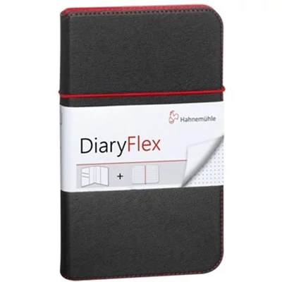 Caiet Hahnemühle DiaryFlex, 100 g, 10,4x18,2 cm, grilă punctată