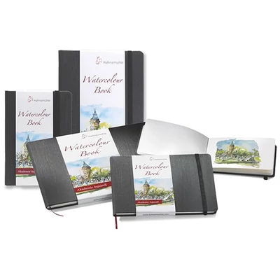 Caiet de acuarelă Hahnemühle Watercolor Book, 200 g, 30 coli  - în diferite dimensiuni