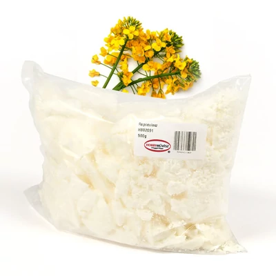 Ceară de rapiță pentru fabricarea lumanarilor din sticlă, 500 g