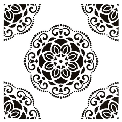 Șablon , Cadence, 25x25 cm - mandala