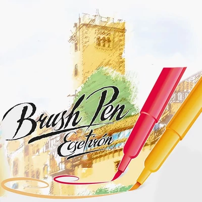 ICO Brush Pen Set markere tip pensulă - 24 buc