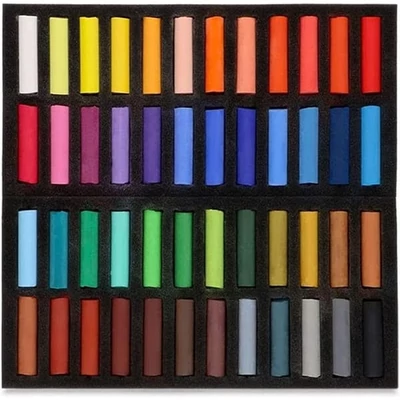Set crete pastel uscat  Toison d'Or - 48 buc, dimensiune 1/2