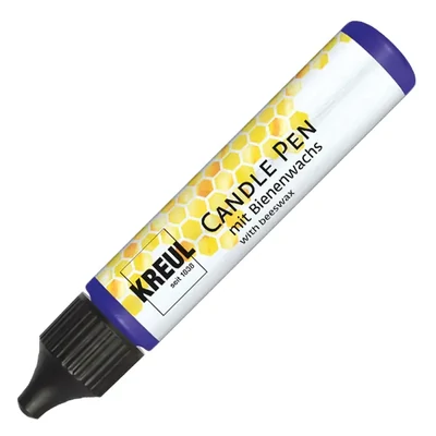 Creion pentru pictat cu lumânare Kreul, 29 ml - albastru regal