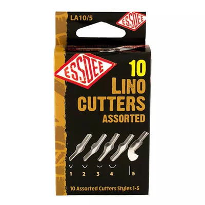 Essdee - Set cuțite pentru linogravare, 10 buc