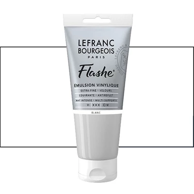 L&B Flashe vopsea vinil (vopsea acrilică), 80 ml - 022, white