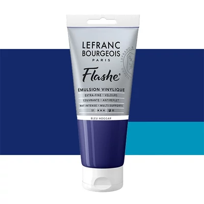 L&B Flashe vopsea vinil (vopsea acrilică), 80 ml - 036, phthalo blue