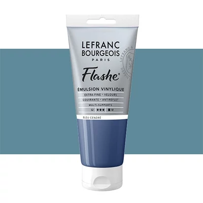 L&B Flashe vopsea vinil (vopsea acrilică), 80 ml - 052, blue ash