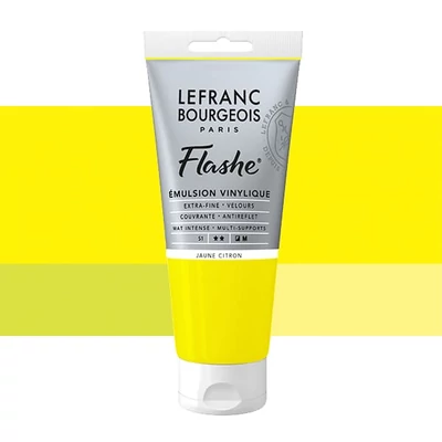 L&B Flashe vopsea vinil (vopsea acrilică), 80 ml - 169, lemon yellow