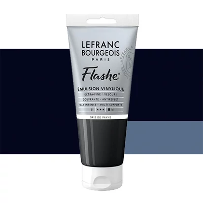 L&B Flashe vopsea vinil (vopsea acrilică), 80 ml - 261, payne's grey