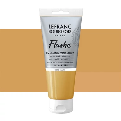 L&B Flashe vopsea vinil (vopsea acrilică), 80 ml - 302, yellow ochre