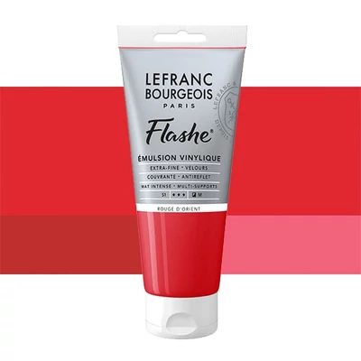 L&B Flashe vopsea vinil (vopsea acrilică), 80 ml - 382, oriental red