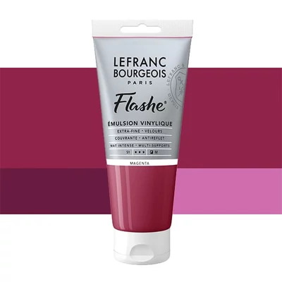L&B Flashe vopsea vinil (vopsea acrilică), 80 ml - 432, magenta