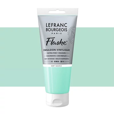 L&B Flashe vopsea vinil (vopsea acrilică), 80 ml - 587, water green