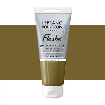 L&B Flashe vopsea vinil (vopsea acrilică), 80 ml - 837, iridescent bronze