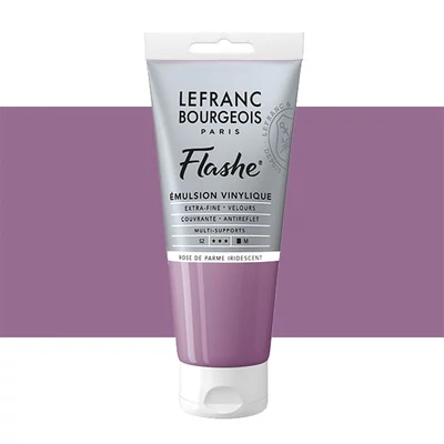 L&B Flashe vopsea vinil (vopsea acrilică), 80 ml - 839, iridescent parma pink