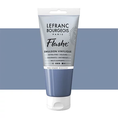 L&B Flashe vopsea vinil (vopsea acrilică), 80 ml - 840, iridescent ash blue