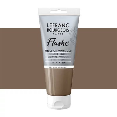 L&B Flashe vopsea vinil (vopsea acrilică), 80 ml - 842, iridescent pink grey
