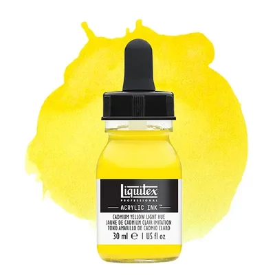 Liquitex cerneală acrilică, 30 ml - 159, cadmium yellow light hue
