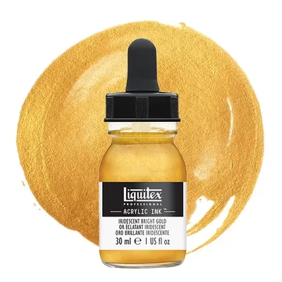 Liquitex cerneală acrilică, 30 ml - 234, iridescent bright gold