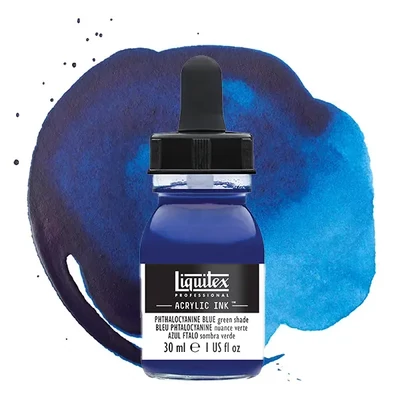 Liquitex cerneală acrilică, 30 ml - 316, phthalo blue green shade