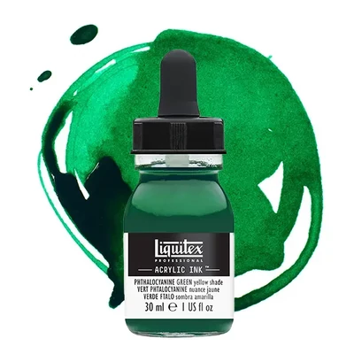 Liquitex cerneală acrilică, 30 ml - 319, phthalo green yellow shade
