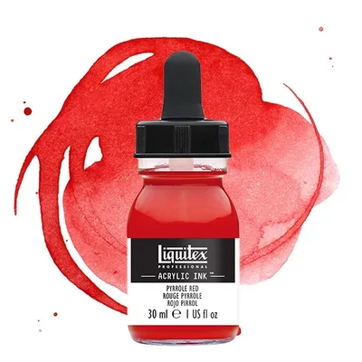 Liquitex cerneală acrilică, 30 ml - 321, pyrrole red