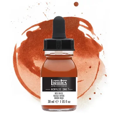 Liquitex cerneală acrilică, 30 ml - 335, red oxide