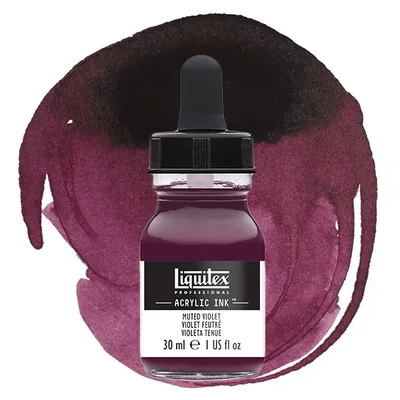Liquitex cerneală acrilică, 30 ml - 502, muted violet
