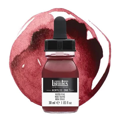 Liquitex cerneală acrilică, 30 ml - 504, muted pink