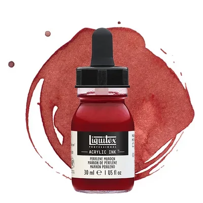 Liquitex cerneală acrilică, 30 ml - 507, perylene maroon
