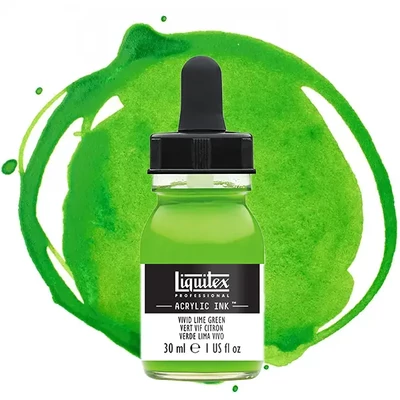 Liquitex cerneală acrilică, 30 ml - 740, vivid lime green