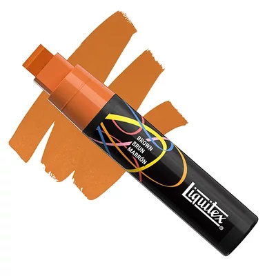 Liquitex Marker – marker decorativ acrilic, 15 mm, vârf larg – brown