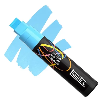 Liquitex Marker – marker decorativ acrilic, 15 mm, vârf larg – light blue