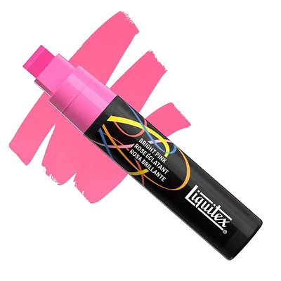 Liquitex Marker – marker decorativ acrilic, 15 mm, vârf larg – bright pink