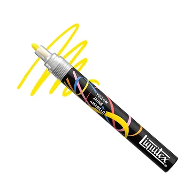 Liquitex Marker – marker decorativ acrilic, 2 mm, vârf rotund - yellow