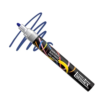 Liquitex Marker – marker decorativ acrilic, 2 mm, vârf rotund - dark blue