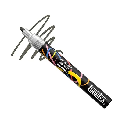 Liquitex Marker – marker decorativ acrilic, 2 mm, vârf rotund - stone gray