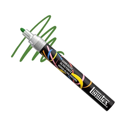 Liquitex Marker – marker decorativ acrilic, 2 mm, vârf rotund - dark olive
