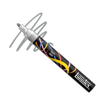 Liquitex Marker – marker decorativ acrilic, 2 mm, vârf rotund - gray