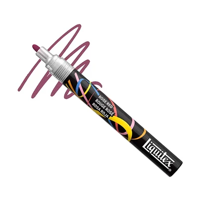 Liquitex Marker – marker decorativ acrilic, 2 mm, vârf rotund - rose red