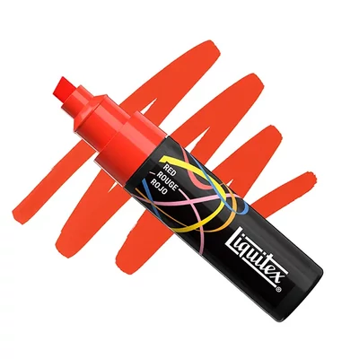 Liquitex Marker – marker decorativ acrilic, 8 mm, vârf reversibil – red