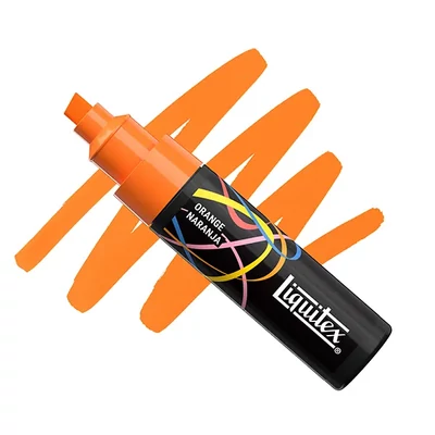 Liquitex Marker – marker decorativ acrilic, 8 mm, vârf reversibil – orange