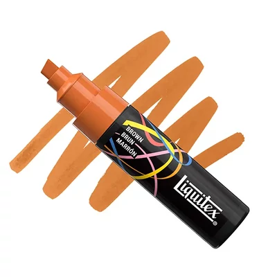 Liquitex Marker – marker decorativ acrilic, 8 mm, vârf reversibil – brown