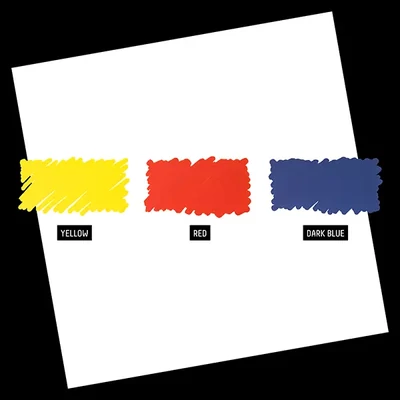 Liquitex Marker – marker decorativ acrilic, set de 3x2 mm – Primary