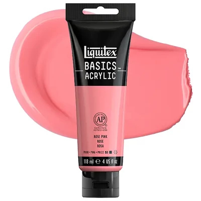 Liquitex Basics vopsea acrilică, 118 ml - 048, rose pink