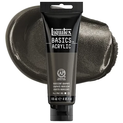 Liquitex Basics vopsea acrilică, 118 ml - 049, iridescent graphite