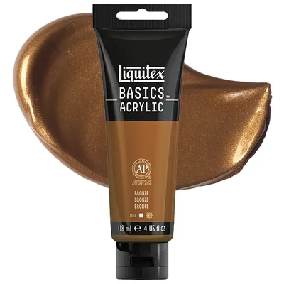 Liquitex Basics vopsea acrilică, 118 ml - 054, bronze
