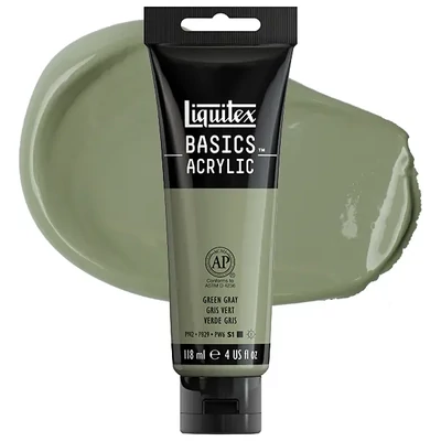 Liquitex Basics vopsea acrilică, 118 ml - 205, green gray
