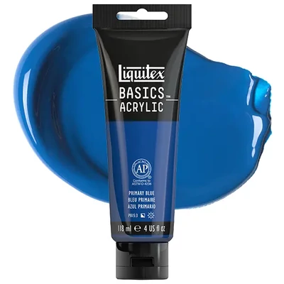 Liquitex Basics vopsea acrilică, 118 ml - 420, primary blue